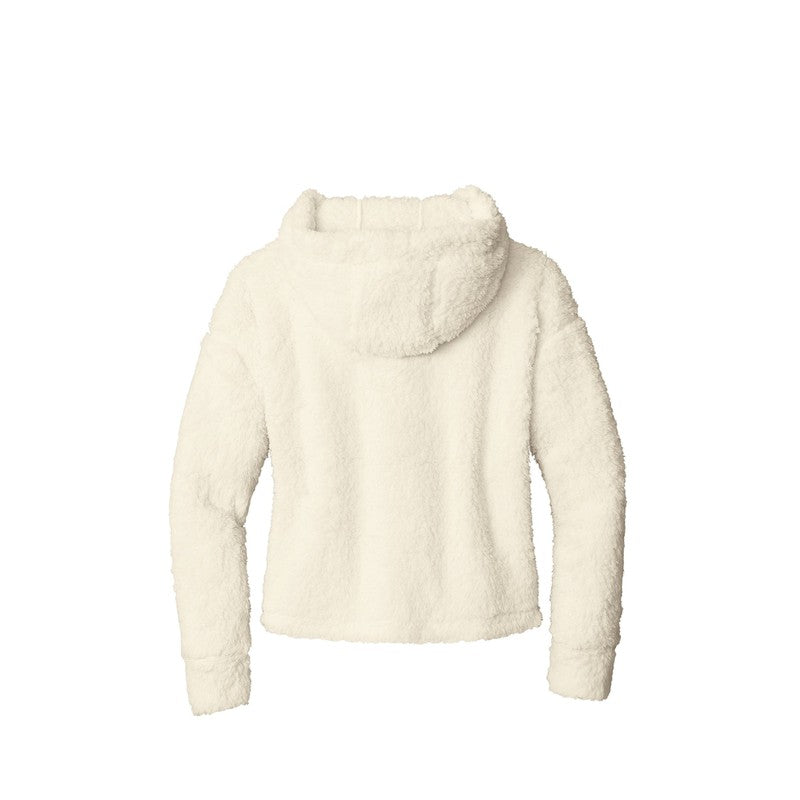 Port Authority® Ladies Cozy Fleece Hoodie - Marshmallow