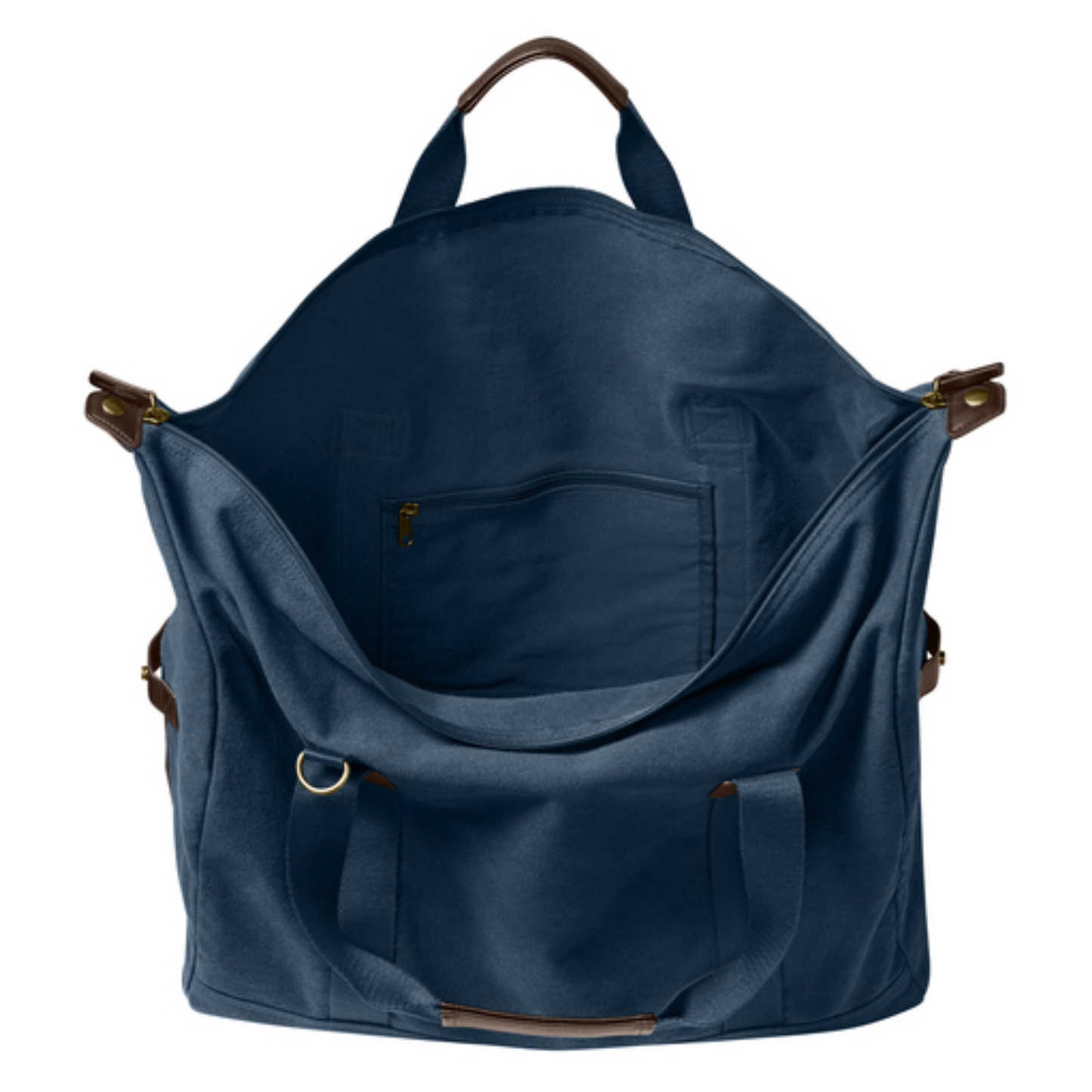 Port Authority® Washed Canvas Duffel - River Blue Navy