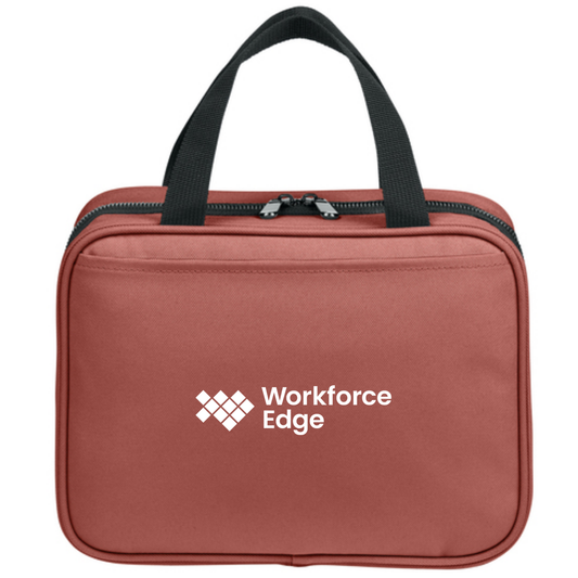 Port Authority® Matte Oxford Hanging Travel Case - Canyon Clay