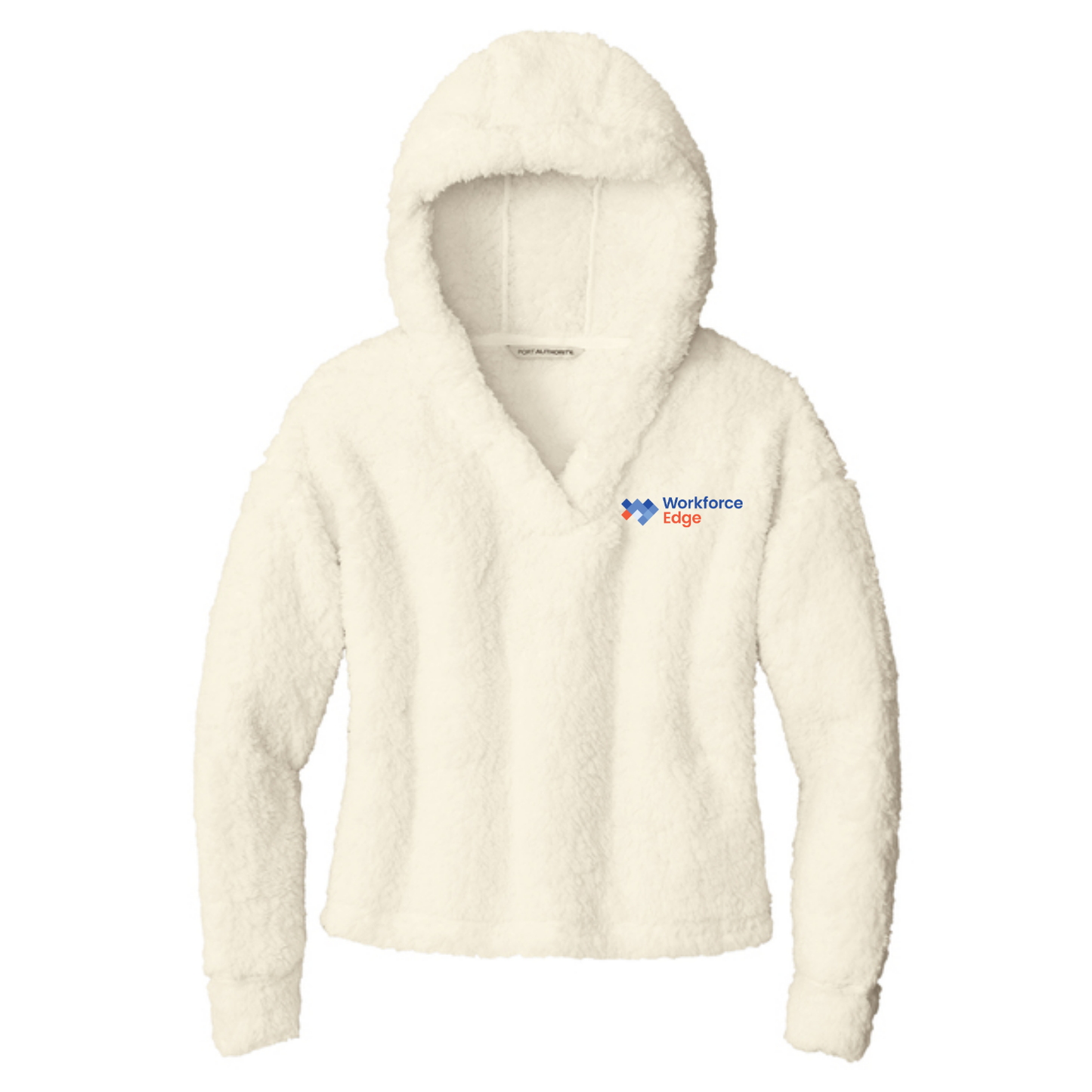 Port Authority® Ladies Cozy Fleece Hoodie - Marshmallow