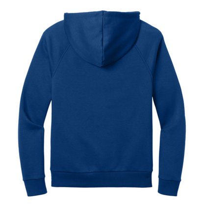 Allmade® Unisex Organic CVC Fleece Pullover Hoodie - Open Water Blue