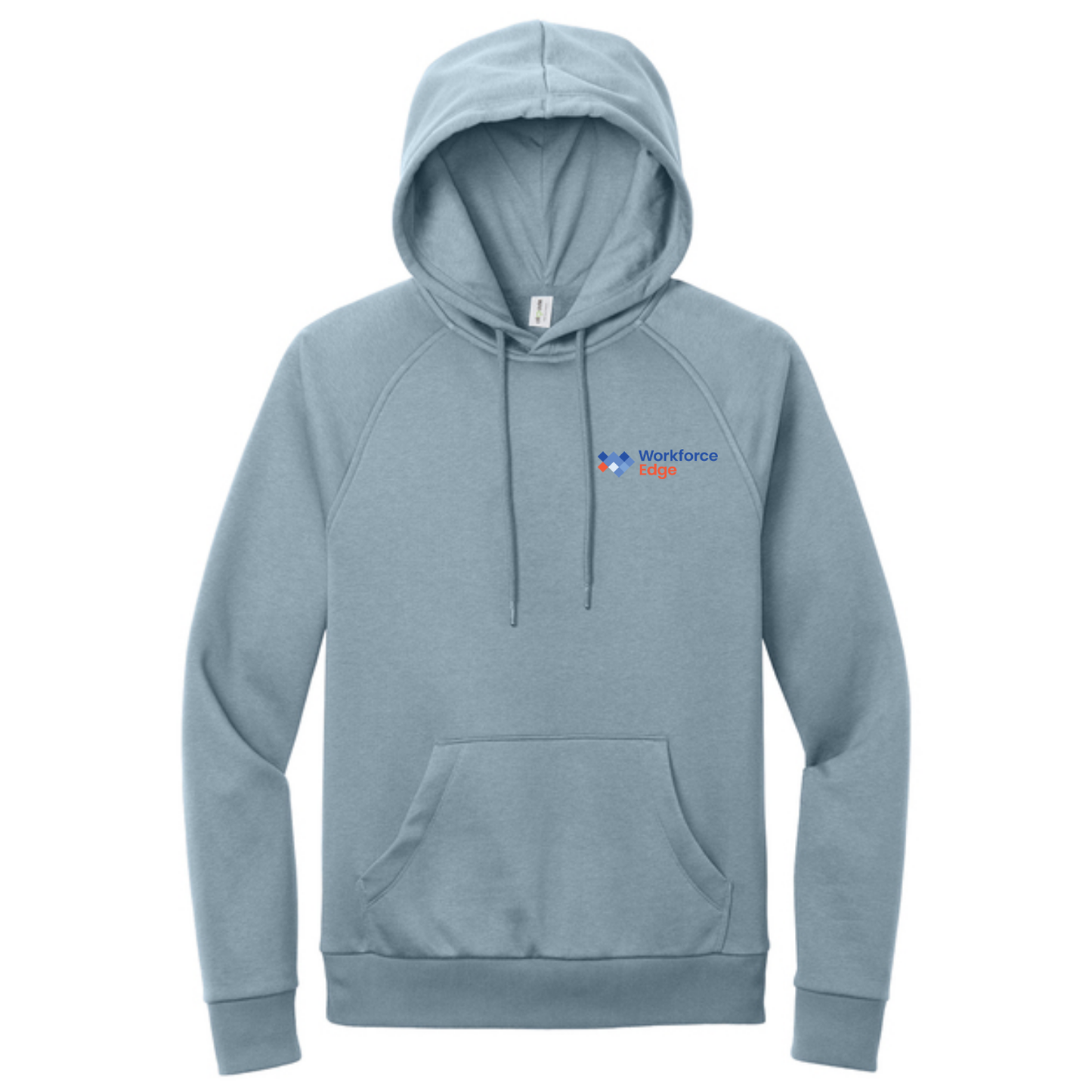 Allmade® Unisex Organic CVC Fleece Pullover Hoodie - I Like You Blue