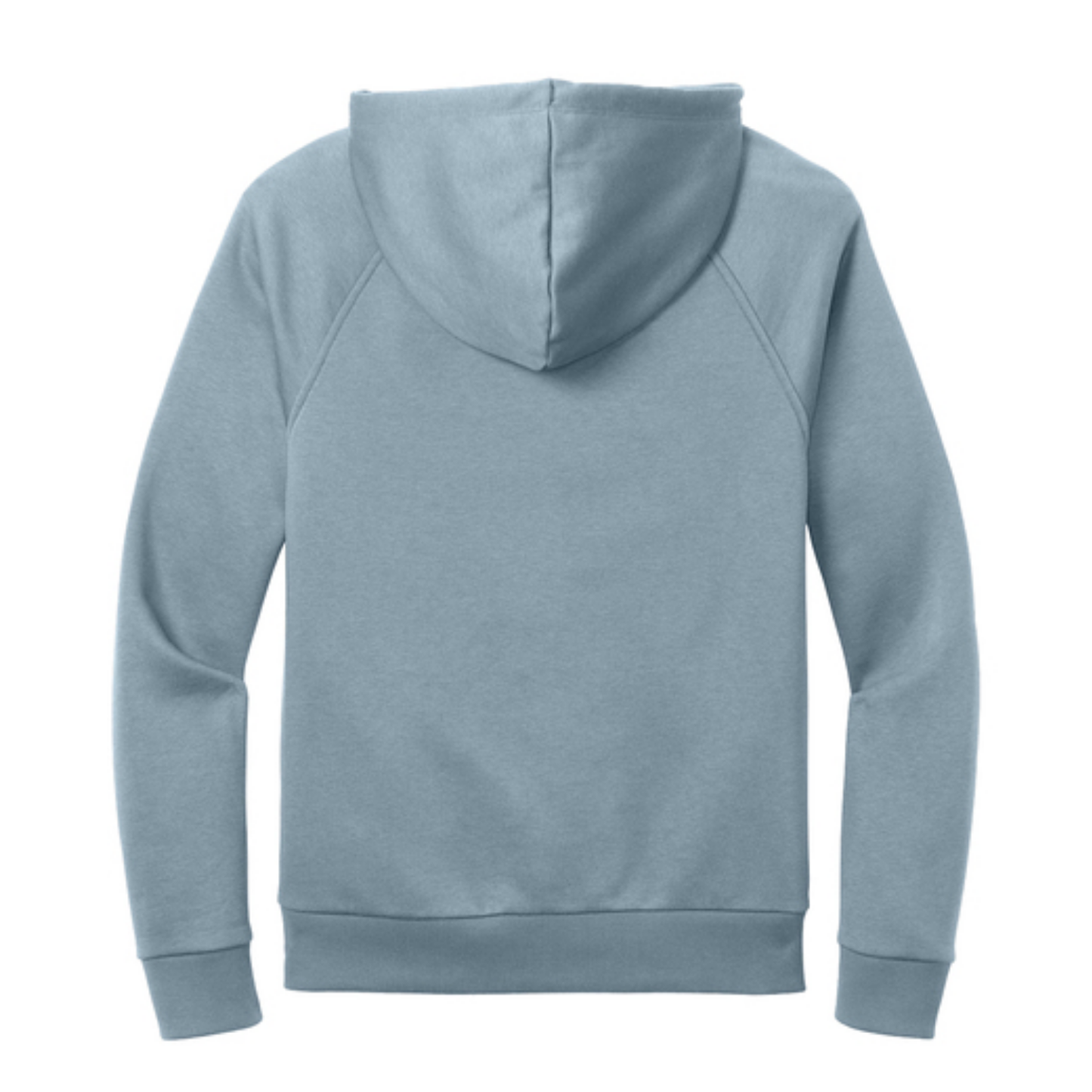 Allmade® Unisex Organic CVC Fleece Pullover Hoodie - I Like You Blue