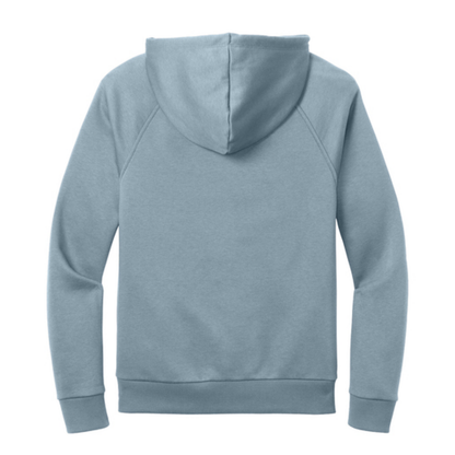Allmade® Unisex Organic CVC Fleece Pullover Hoodie - I Like You Blue