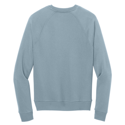 Allmade® Unisex Organic CVC Fleece Crewneck Sweatshirt - I Like You Blue
