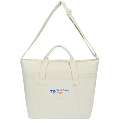 Recycled Cotton Weekender Tote - AWARE™ - Natural