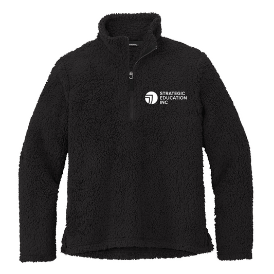 Port Authority® Cozy 1/4-Zip Fleece - Black