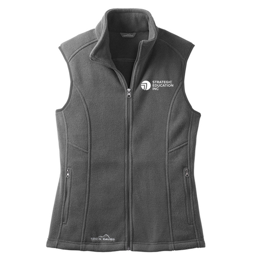 Eddie Bauer® - Ladies Fleece Vest - Grey Steel